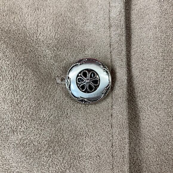 A G Milano tan suede jacket, medium - Picture 3 of 11